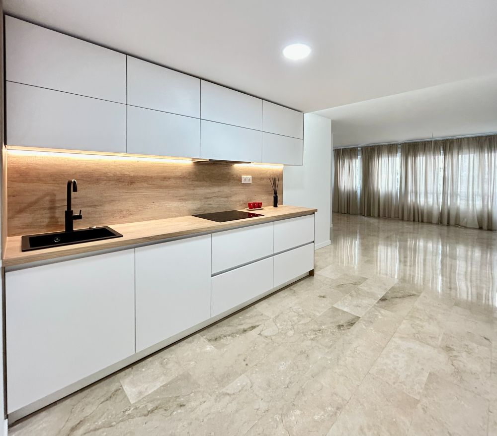 Obra nueva Alicante cocina